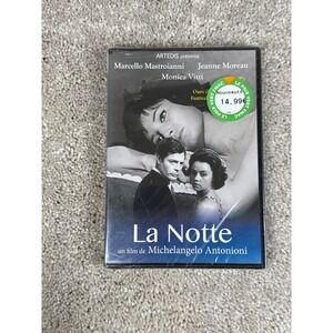La Notte DVD Michelangelo Antonioni Marcello Mastroianni Jeanne Moreau